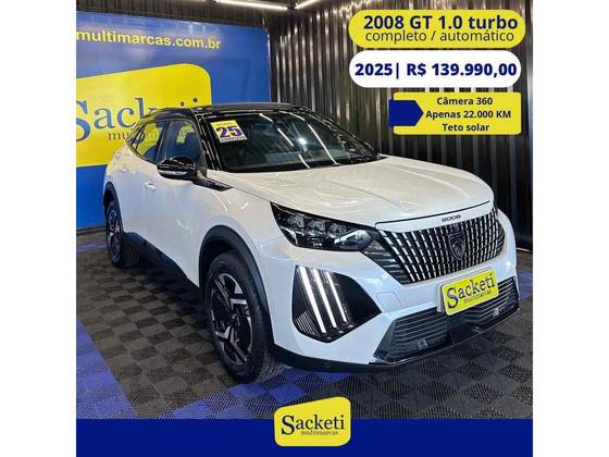 PEUGEOT 2008 1.0 TURBO 200 FLEX GT CVT PEUGEOT 2008 1.0 TURBO 200 FLEX GT CVT
